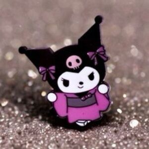 Kuromi Hello Kitty Enamel Pin